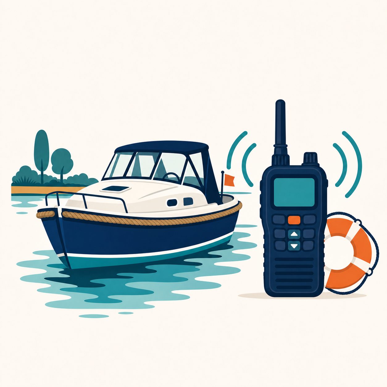 KVB1 en Marifonie online cursus – motorboot en marifoon